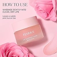 FEMMUE Lip Sleeping Mask (Rosy Petal) 3.21oz — image 5
