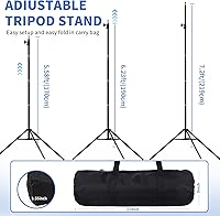 Maxztill T-Shape Backdrop Stand 7x5ft — image 3