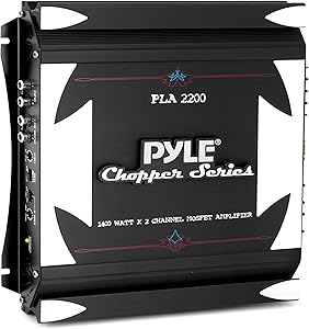 Pyle PLA2200 1400W 2-Channel Car Stereo Amplifier Review