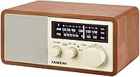 Sangean WR-16 AM/FM Bluetooth Wooden Cabinet Radio — image 1