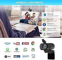 XPCAM A9 1080P Webcam with Microphone and Privacy Shutter — image 6