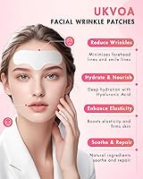 UKVOA Forehead Wrinkle & Smile Line Patches, 36pcs — image 2