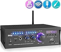 Pyle PCAU46BA 2x120W Bluetooth Stereo Amplifier — image 2