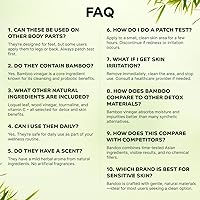 Bandoo Original Deep Cleansing Foot Pads, 10 Count — image 8