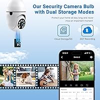JWQPO T-CP8042LF-W3MB Light Bulb Security Camera — image 6