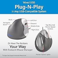 Evoluent Vertical Mouse 4 Wired (Medium to Large) — image 6