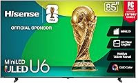 Hisense 85U65QF 85″ U6 Series Mini-LED 4K UHD Smart HDR Gaming Fire TV — image 1