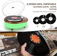 M MUSIC PUBLIC KINGDOM Vinyl Record Player — image 2