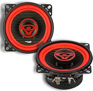 Cerwin-Vega V4 4-inch 2-Way Coaxial Car Audio Speakers Review