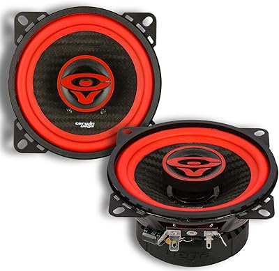 Cerwin-Vega V4 4-inch 2-Way Coaxial Car Audio Speakers