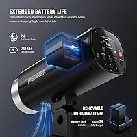 NEEWER Q200 200Ws Outdoor Studio Flash Strobe — image 7