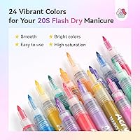 SAVILAND Essentials Nail Art Pens Set 24 Colors — image 4