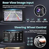 Podofo Car Stereo for Honda Civic 2006-2011, 10.1″ Touch Screen, Wireless CarPlay, Android Auto, GPS — image 7