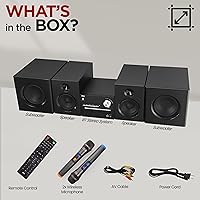 Pyle PHSKR22 CD/DVD Stereo System — image 7