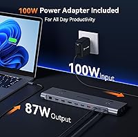 TobenONE USB-C Docking Station 3 Monitors & Dual Monitor — image 7