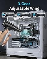 BOBYE W16 Electric Compressed Air Duster & Keyboard Cleaner — image 5