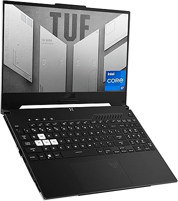 ASUS TUF Dash 15 (2022) Gaming Laptop, Core i5-12450H, 8GB RAM, 512GB SSD, RTX 3050 Ti