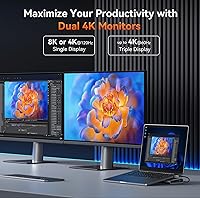 TobenONE USB-C Docking Station 3 Monitors & Dual Monitor — image 4