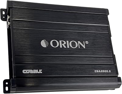 Orion Cobalt Series CBA2500.2 2-Channel Car Amplifier
