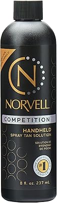 Norvell Premium Professional Sunless Tanning Spray Tan Solution - Competition Tan, 8 fl.oz.