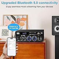 Romicta BT-398 450W Stereo Audio Amplifier — image 4