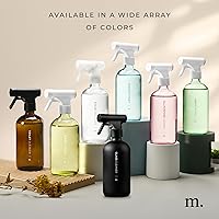 MaisoNovo Glass Spray Bottle Set - 16.9 fl oz Black x 2 — image 7