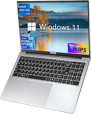 FUNYET NY-02 Laptop, 16-inch, 16GB RAM, 512GB SSD, Intel Celeron N95