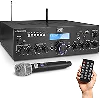 Pyle PDA8BUWM.5 Wireless Microphone Power Amplifier System — image 1