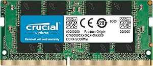 Crucial 32GB DDR4 2666 MT/S SODIMM Memory