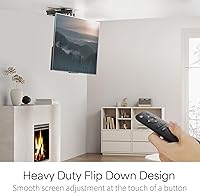VIVO MOUNT-E-FD70S Electric Flip Down Swiveling Ceiling TV Mount — image 7