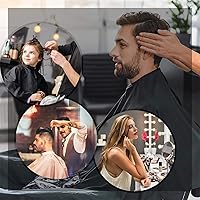 BestOffice Portable Salon Chair with Auto Tilt Seat Back, Black — image 6