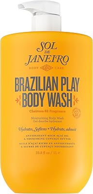 Sol de Janeiro Brazilian Play Moisturizing Shower Cream-Gel Body Wash 8oz