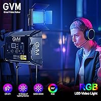 GVM 680 RGB LED Video Light with Stand Kit — image 5
