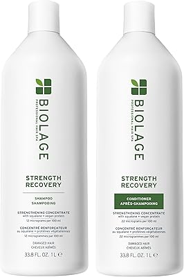 Biolage Strength Recovery Shampoo & Conditioner Set, 13.5oz