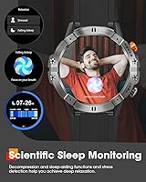 DEKELIFE Military Smart Watch for Men — image 4