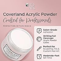 Tones Coverland Acrylic Powder 3.5oz Light White — image 3