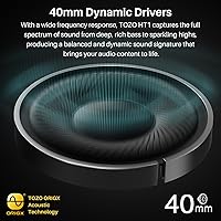 TOZO HT1 Hybrid Active Noise Cancelling Headphones — image 2