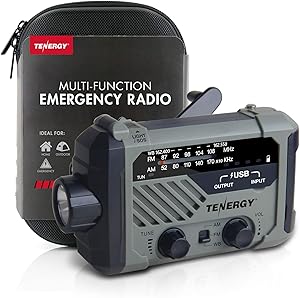 Tenergy T101 Multifunctional Hand Crank Weather Radio Review