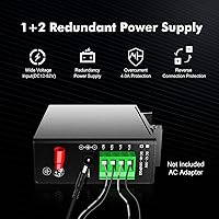 MokerLink 5-Port PoE+ Industrial DIN Rail Switch — image 6