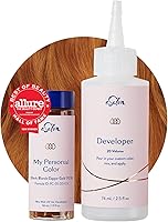 eSalon Permanent Hair Color & Hair Dye Complete Kit - Dark Blonde Copper Gold 7CG — image 2