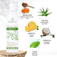 Wild Naturals Manuka Honey Shampoo 8oz — image 2