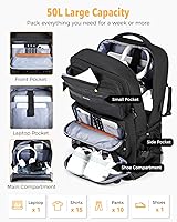 Ponhog 50L Travel Backpack for Men — image 2