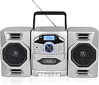 Emerson EPB-4000-SL Portable CD/Cassette Player Boombox — image 1