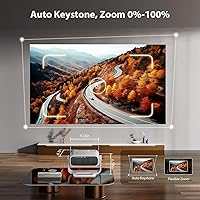 Wielio 4K Projector, Native 1080p, WiFi 6, Bluetooth 5.2 — image 6