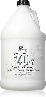 Super Star Stabilized Cream Peroxide Developer 20V, 1 Gallon