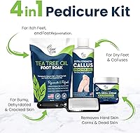 FOOT CURE Exfoliator & Callus Remover Pedicure Set – 4 Piece — image 3