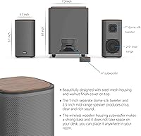 KEiiD KD-C02 2.1 Bluetooth Computer Speakers — image 2