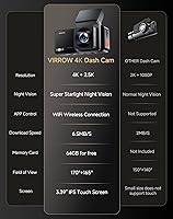 Virrow X5 4K+2K Dual Dash Cam — image 7
