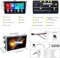 REAKOSOUND Car Stereo for Toyota Corolla 2007-2012 with Wireless Apple CarPlay & Android Auto, 9-inch Touchscreen — image 7