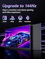 CAPERAVE 17.3-inch 144Hz Portable Gaming Monitor — image 4